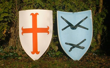 D90C - Crusader's cross shield 13th century