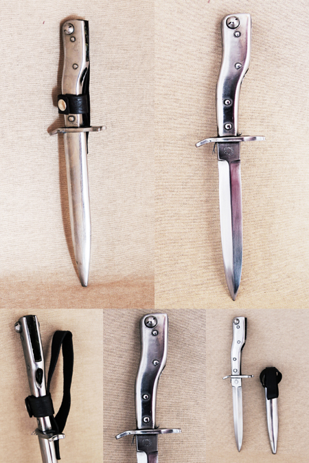 G26 - WW1 trench bayonet f. G98/K98 German rifles (A1 repro)