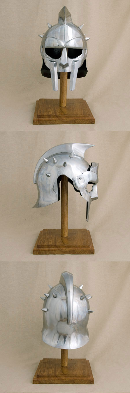 H014S - Roman film helmet Gladiator - Maximus