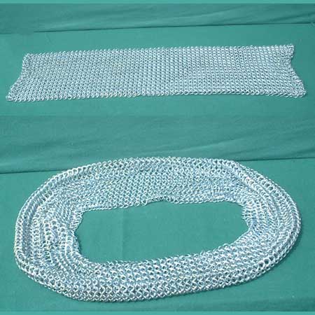P20 - Lengthening piece for chainmail shirts - 20cm / 7.8 inch