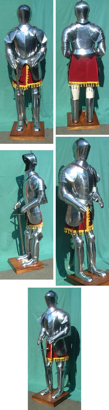 P32A - European Suit Of Armour - early 16th Century