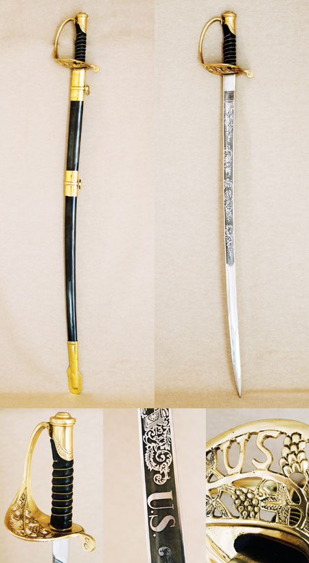 P76 - US Civil War Officer's Sabre ( Replica )