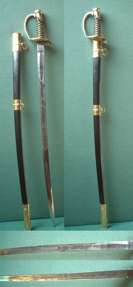 P77 - US Civil War Cavalry Officer's Sabre ( Replica )
