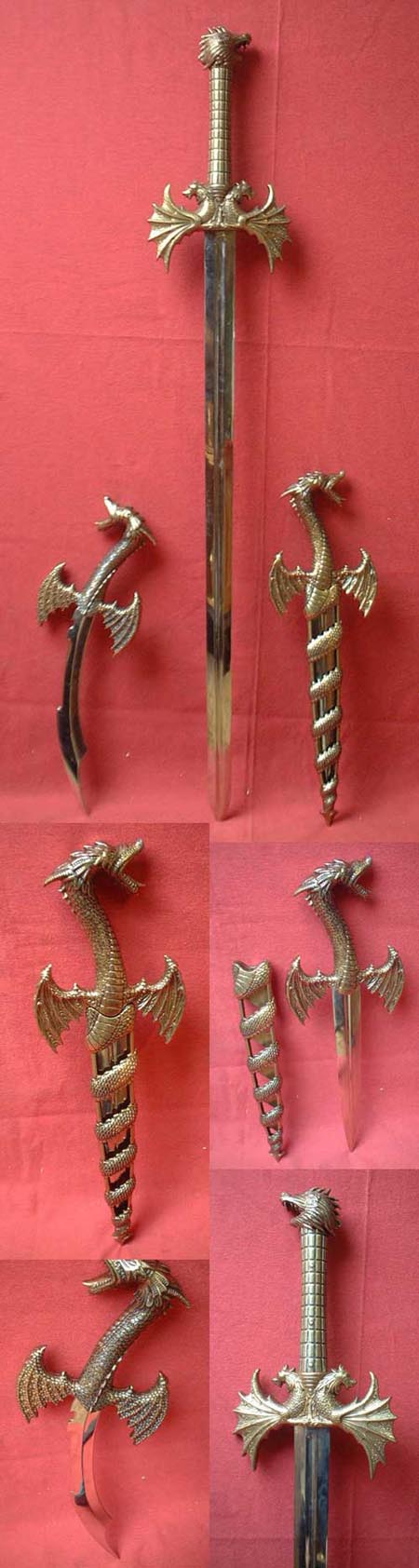 V110 - Siegfried's Sword and 2 Daggers (3 items)