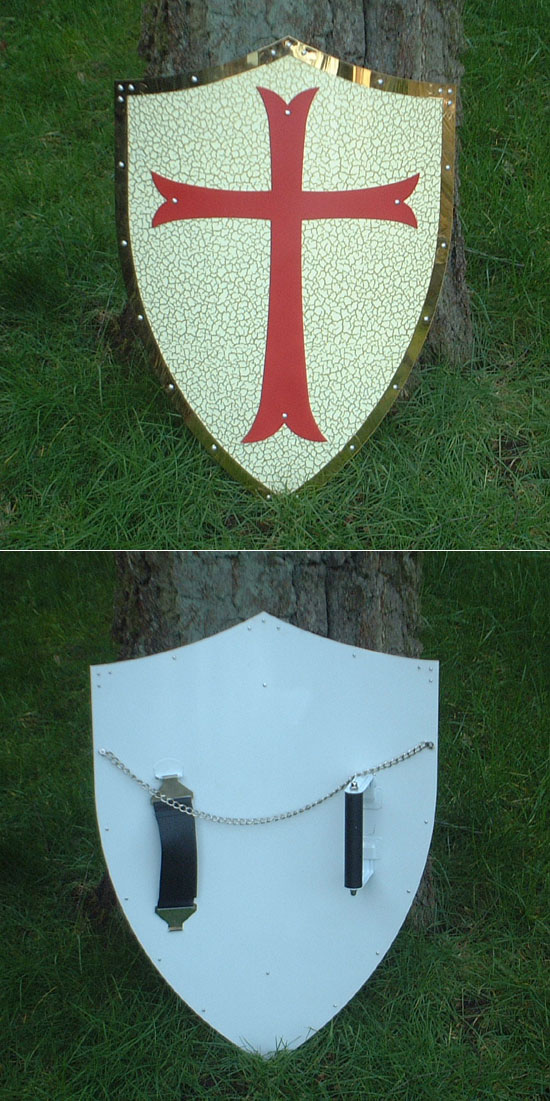 V141 - St.George's cross shield 14th century