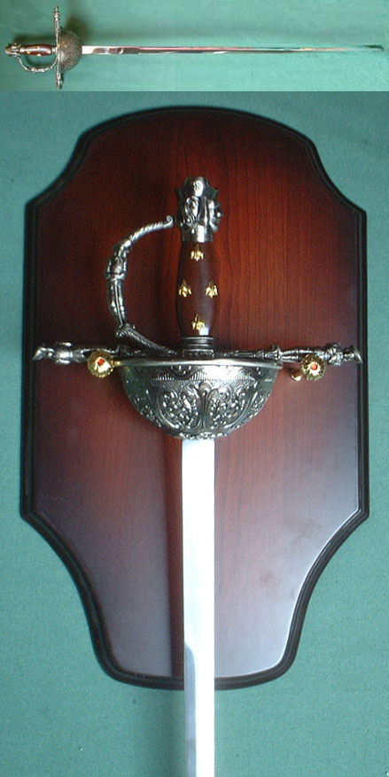 V46 - Cup Hilt Rapier of the 3 Musketeers