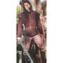 Mittelalter - Gambeson, 2 - tlg, aus braunem Cord