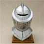 Medieval Closed Helmet w.visor, 16th century