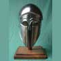 Corinthian Steel Helmet, 600-500 B.C.
