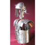 R�mer lorica segmentata mit Helm,Aluminium, leicht