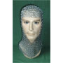 Children chainmail coif 10 to 15 years, matching shirt P45