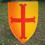 Mittelalter - Eisen - Kreuzritter-Schild