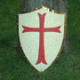 Mittelalter Kreuzritter-Schild, St.Georg, 15. Jhdt.
