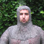 NEW chainmail coif, riveted