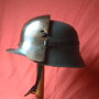Stirnpanzer-Platte f. deutschen Stahlhelm des 1.Wkriegs