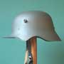 Stahlhelm M 18, m.Ohrausschnitt, 1.Weltkrieg, Rostrabatt