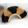 Helmbusch (Holz) der r�mischen Offiziere beige/schwarz
