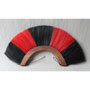 Helmbusch (Holz) der r�mischen Offiziere rot/schwarz
