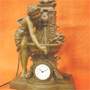 Jugendstil Uhr - art nouveaux - mit Brunnen