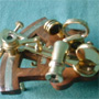 Sextant auf Holzgestell, Demonstrationsmodell