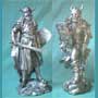2 Wikinger / Normannen Figuren f�r Sammler