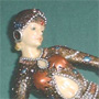 Art Deco Figur Frankreich ca. 1925, Nachguss