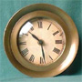 kl. Bootsuhr, r�mische Ziffern, Antikfinish