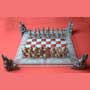 Mittelalter Schach Fantasy Schachspiel