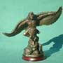 H�uptling, Bronze Imit. Indianer Adlertanz