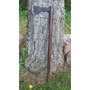 Mittelalterliche Wikinger Axt mit l�nglichem Blatt