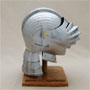 Medieval Knights helmet w. visor, 15th cent.