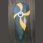 Viking / Norman kite shield (Bayeux tapestry)