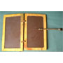 Roman legionary writing tablet w.bronze tool