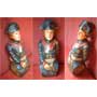 Ship's figurehead, admiral, hardwood, carved by expert
