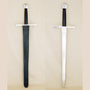 Strong sword, as from 13th century