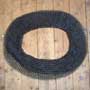 Lengthening piece for chainmail shirts, blackened - 20cm / 7.8 inch