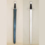 Strong sword with slice pommel