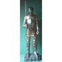Figure Knight in Armour with raised sword, 16th century