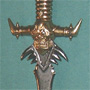 Heavy fantasy dagger of Loki