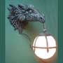 Fantasy dragon lamp